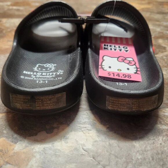 Hello Kitty Big Kids Slides / Sandals - Size 13-1 - NWT - Picture 3 of 4